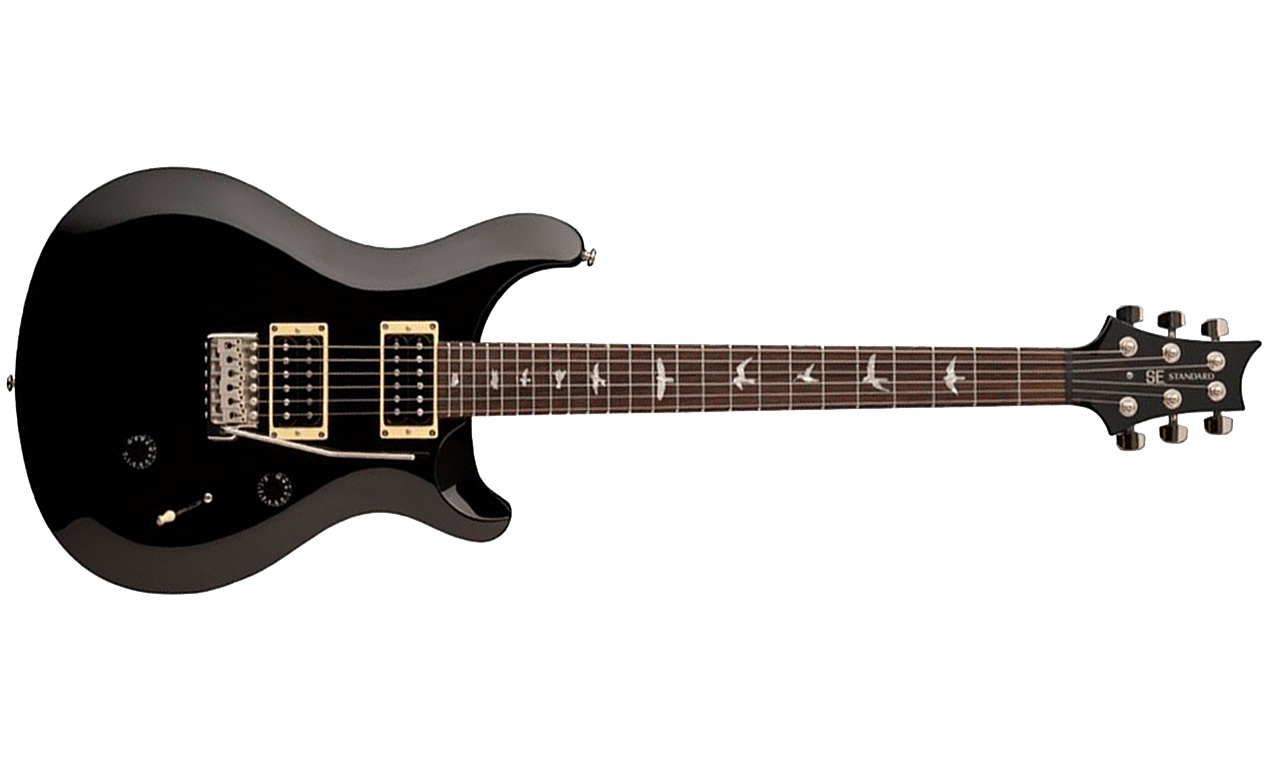 Prs Se Standard 24 2017 Hh Trem Rw - Black - Guitarra eléctrica de doble corte - Variation 1