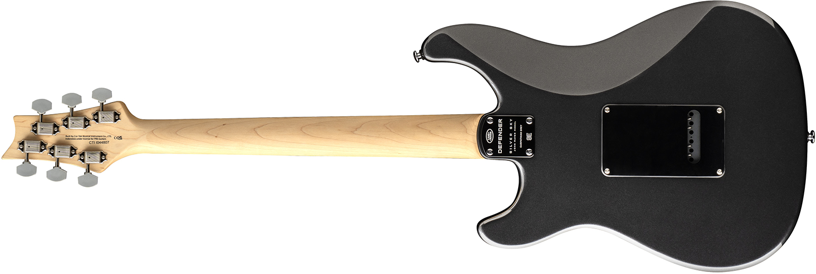Prs Silver Sky Defender Se Ltd Signature 3s Trem Rw - Carpathian Grey - Guitarra eléctrica con forma de str. - Variation 1