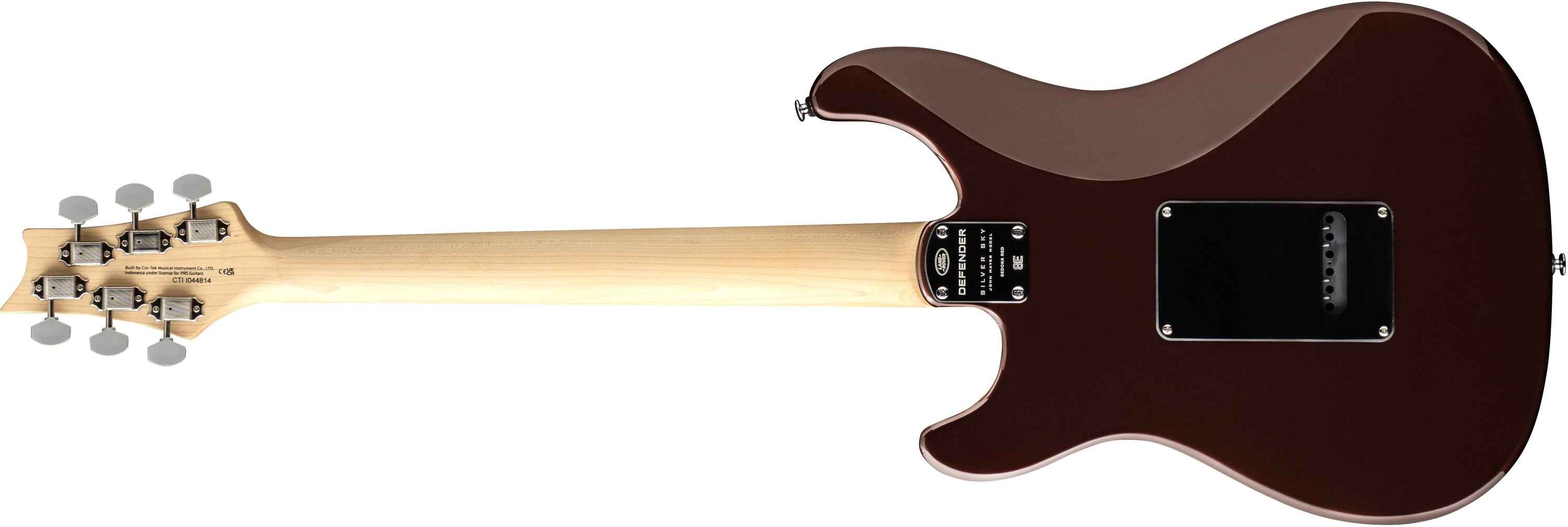 Prs Silver Sky Defender Se Ltd Signature 3s Trem Rw - Sedona Red - Guitarra eléctrica con forma de str. - Variation 1