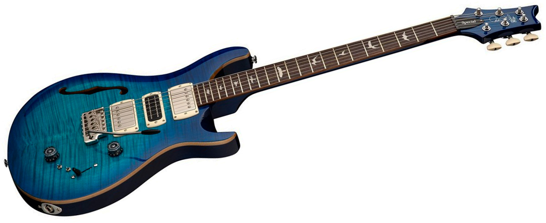 Prs Special Semi Hollow Se (wing Tuners) 2h Ht Rw - Lake Blue - Guitarra eléctrica semi caja - Variation 1