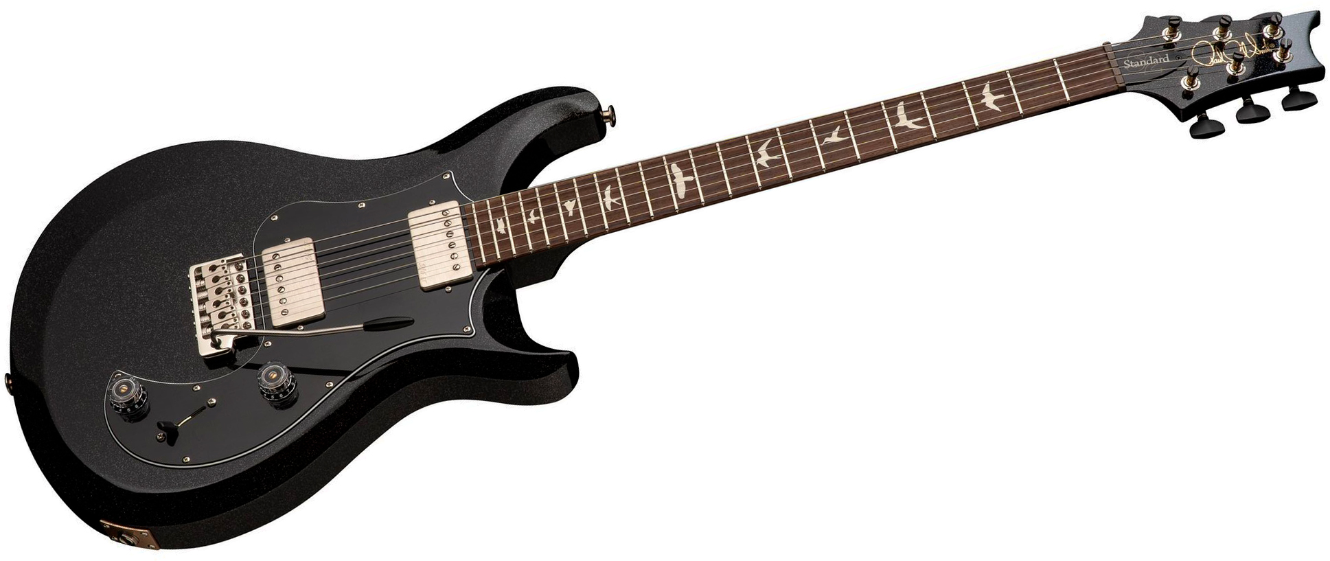 Prs Standard 22 S2 Usa 2h Trem Rw - Black Rainbow Holoflake - Guitarra eléctrica de doble corte - Variation 2
