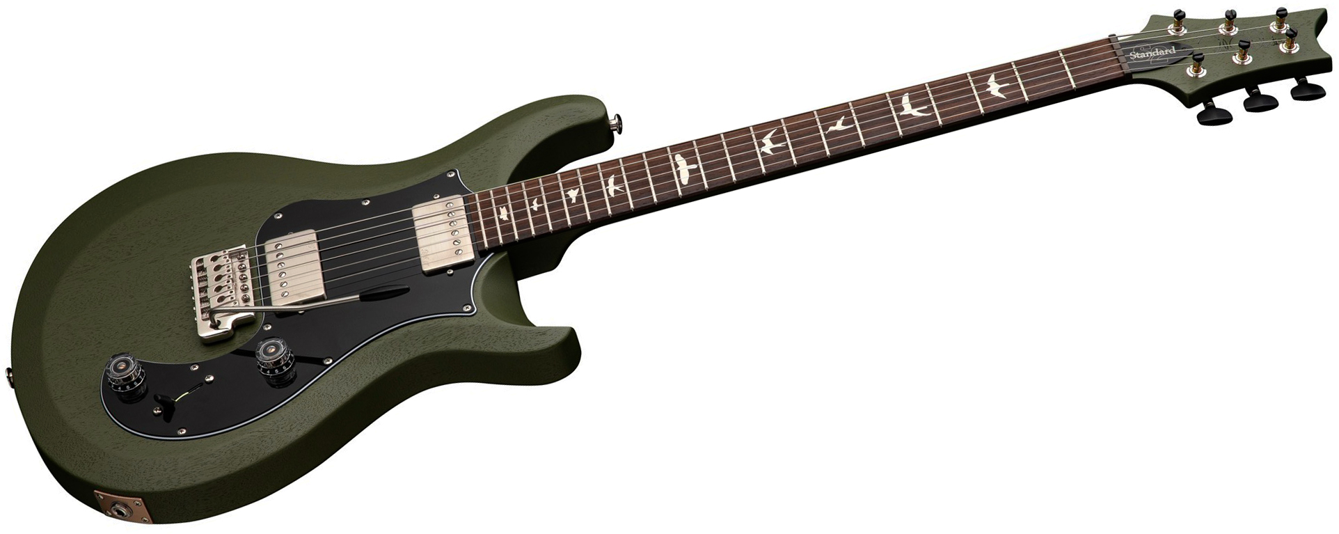 Prs Standard 22 S2 Usa 2h Trem Rw - Matcha Green Satin - Guitarra eléctrica de doble corte - Variation 2