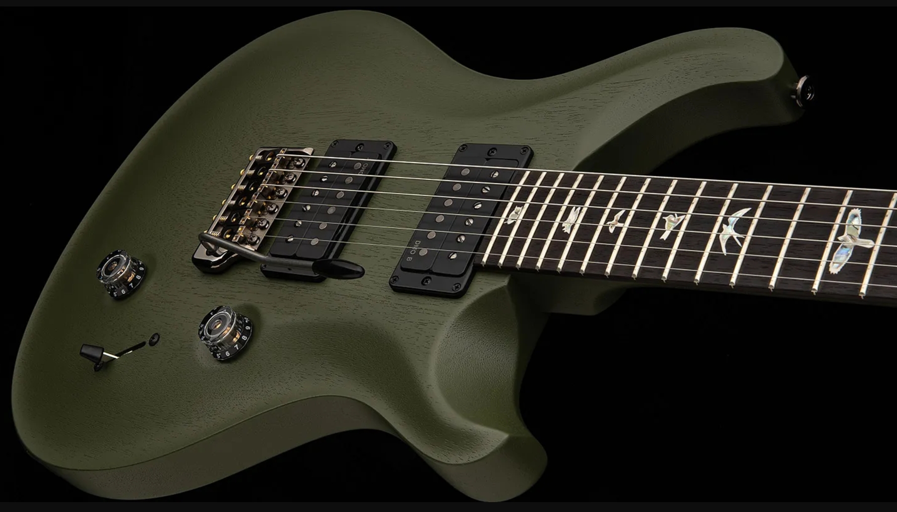 Prs Standard 24 S2 Usa 2h Dmo Trem Rw - Matcha Green Satin - Guitarra eléctrica de doble corte - Variation 3