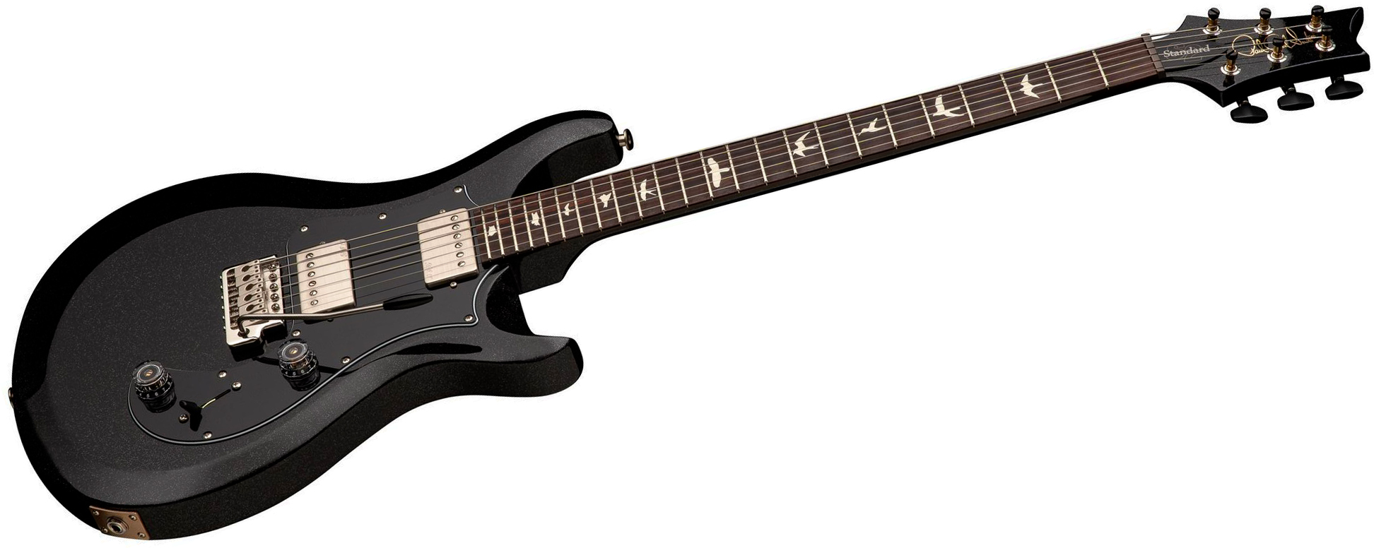 Prs Standard 24 S2 Usa 2h Trem Rw - Black Rainbow Holoflake - Guitarra eléctrica de doble corte - Variation 2