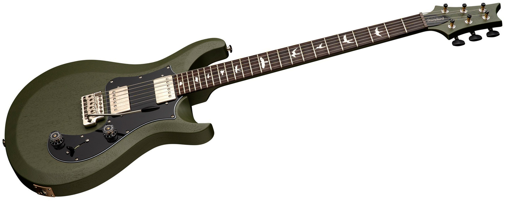 Prs Standard 24 S2 Usa 2h Trem Rw - Matcha Green Satin - Guitarra eléctrica de doble corte - Variation 2