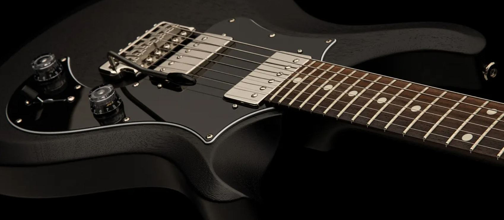 Prs Standard 24 Satin S2 Usa 2h 58/15 Lt-s Trem Rw - Charcoal - Guitarra eléctrica de doble corte - Variation 2
