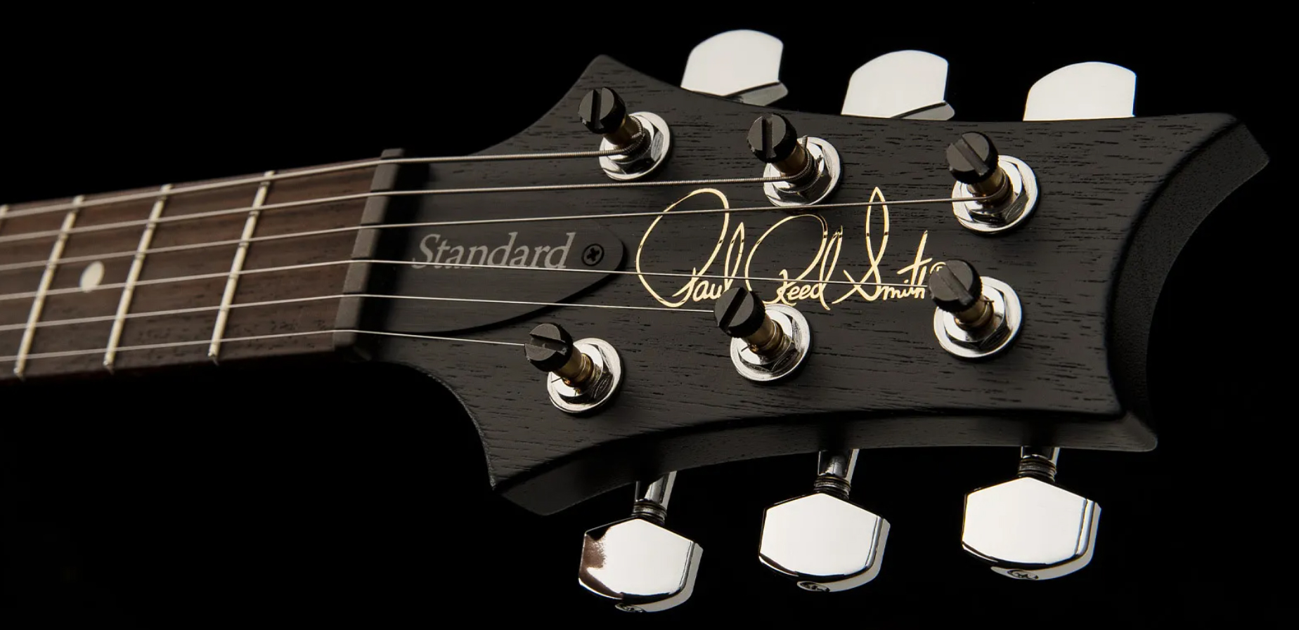 Prs Standard 24 Satin S2 Usa 2h 58/15 Lt-s Trem Rw - Charcoal - Guitarra eléctrica de doble corte - Variation 4