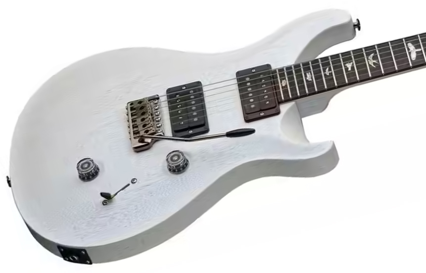 Prs Standard 24 Usa 2h Trem Rw - Satin Pearl White - Guitarra eléctrica de doble corte - Variation 2
