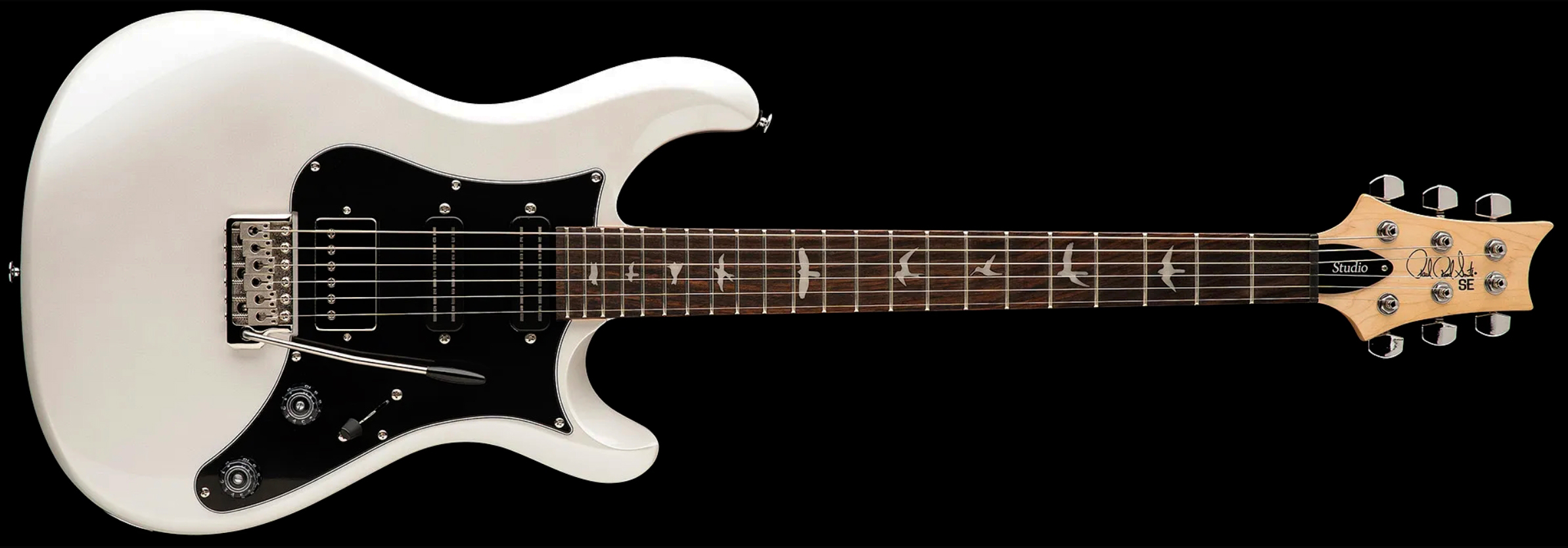 Prs Studio Standard Se (wing Tuners) 1h 2mh Trem Rw - Pearl White - Guitarra eléctrica de doble corte - Variation 3