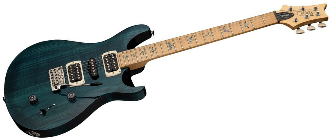 Prs Swamp Ash Special Se (wing Tuners) Hsh Trem Mn - Iridescent Blue - Guitarra eléctrica de doble corte - Variation 1
