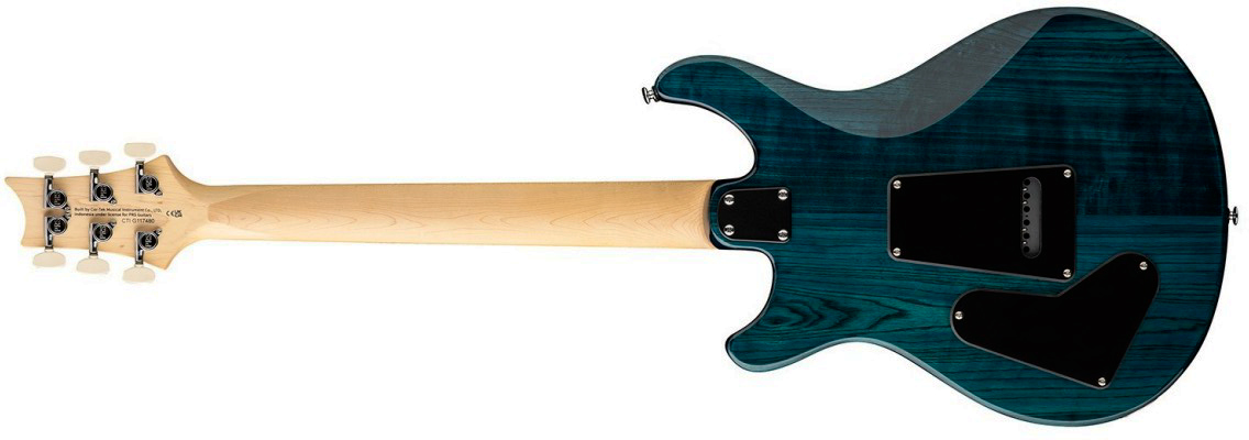 Prs Swamp Ash Special Se (wing Tuners) Hsh Trem Mn - Iridescent Blue - Guitarra eléctrica de doble corte - Variation 2