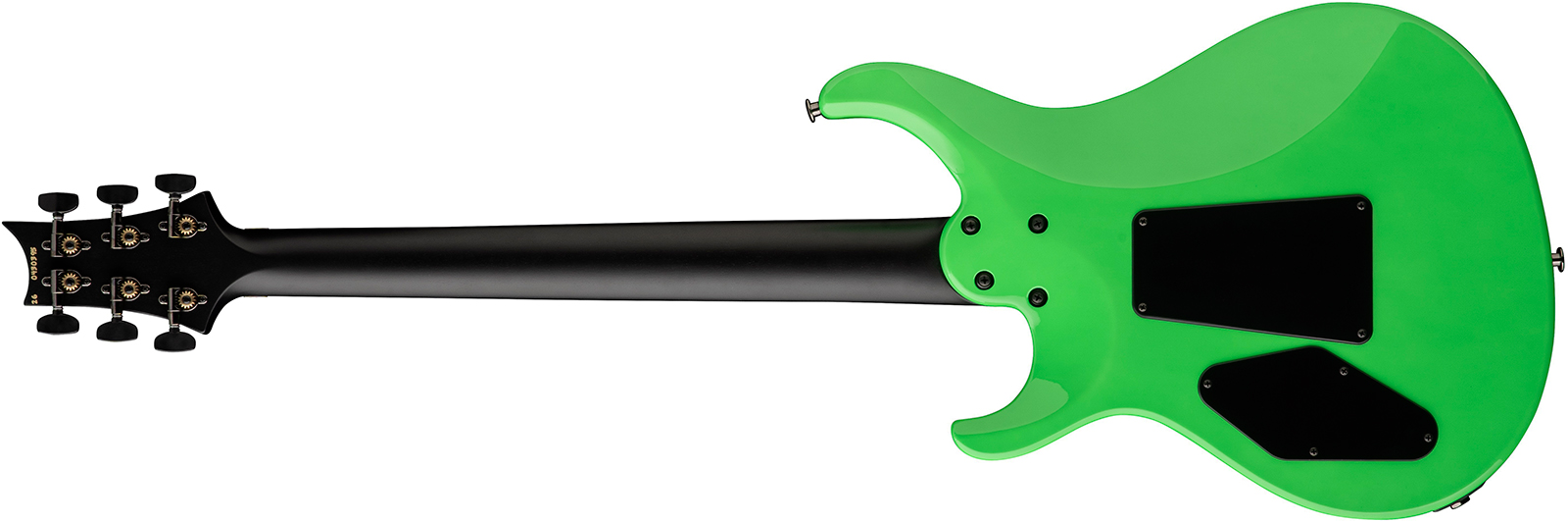 Prs Tekton Floyd Usa 2h Fr Eb - Neon Green - Guitarra eléctrica de doble corte - Variation 1