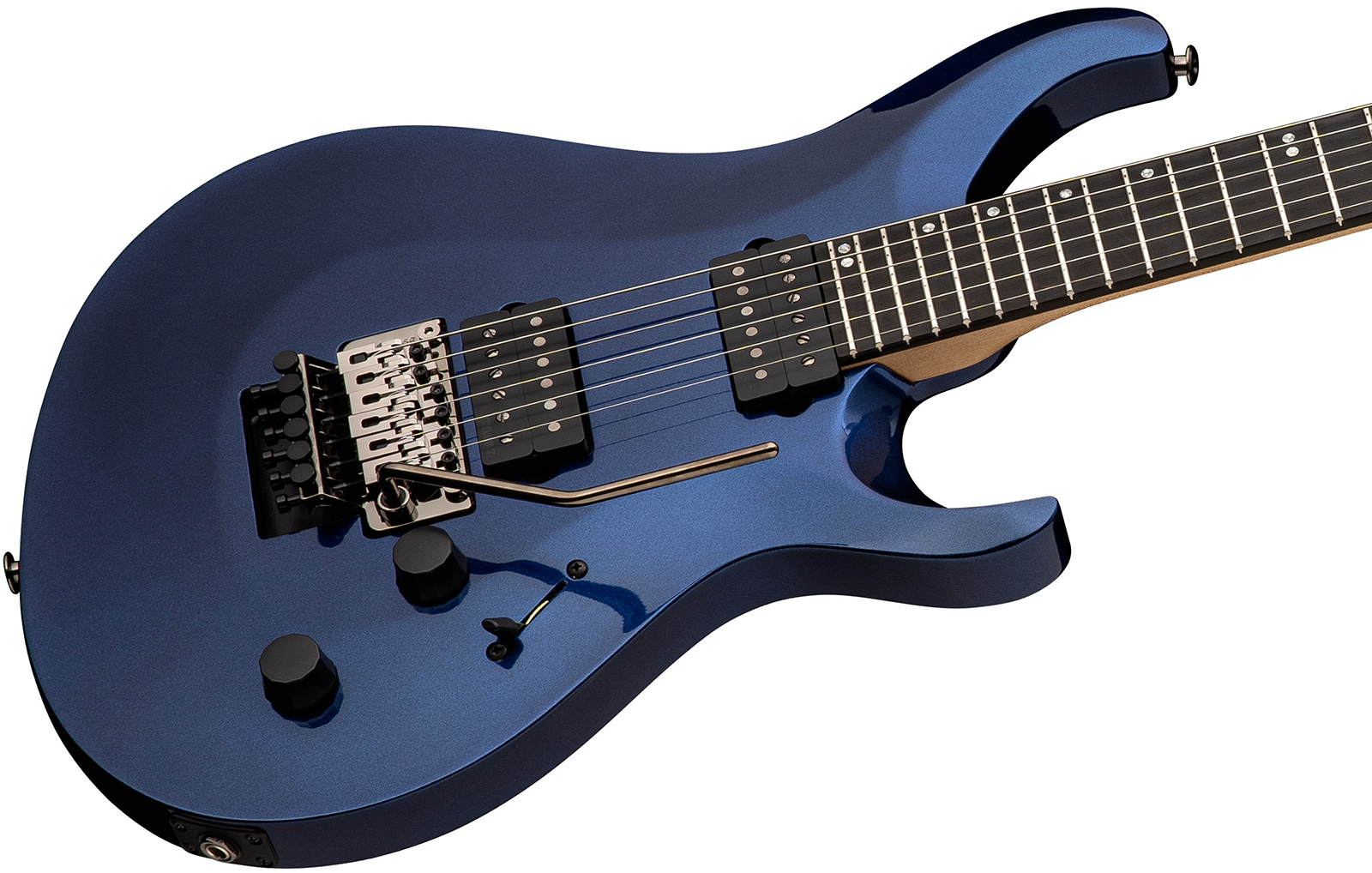 Prs Tekton Floyd Usa 2h Fr Eb - Pearl Black - Guitarra eléctrica de doble corte - Variation 2
