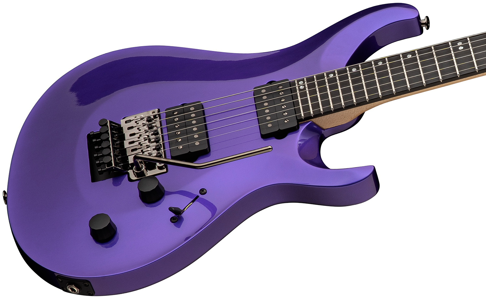 Prs Tekton Floyd Usa 2h Fr Eb - Purple Royale - Guitarra eléctrica de doble corte - Variation 2