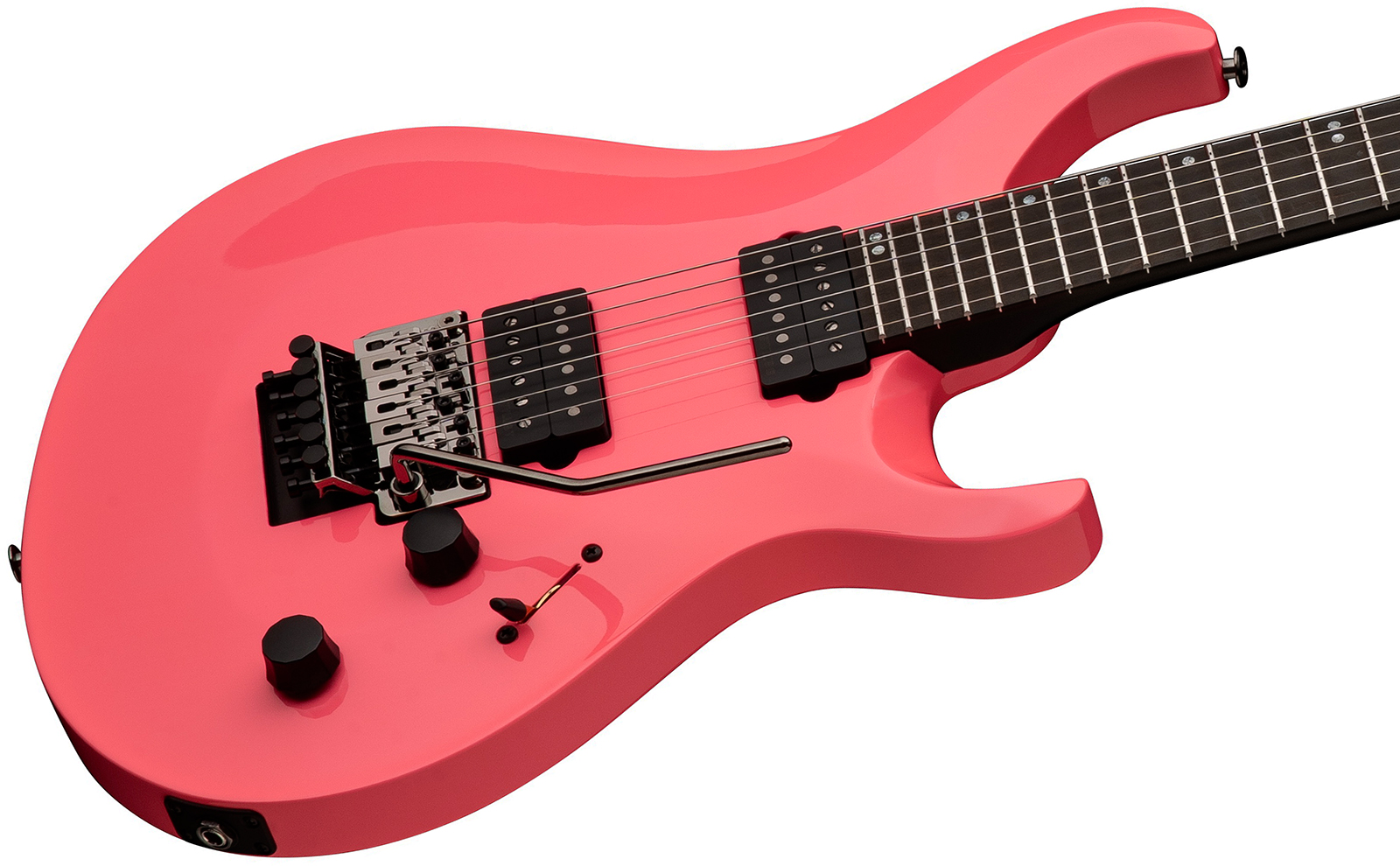 Prs Tekton Floyd Usa 2h Fr Eb - Hot Pink - Guitarra eléctrica de doble corte - Variation 2