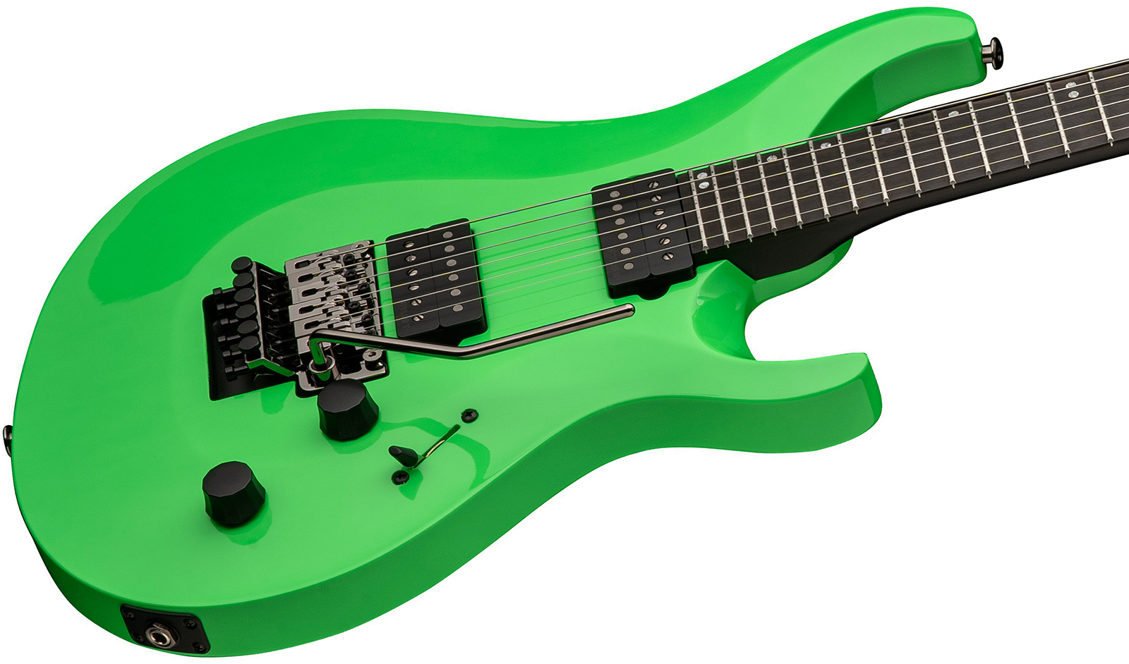 Prs Tekton Floyd Usa 2h Fr Eb - Neon Green - Guitarra eléctrica de doble corte - Variation 2