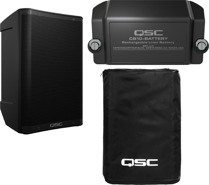 Qsc Cb10  + Housse + Batterie - Sistema de sonorización portátil - Main picture