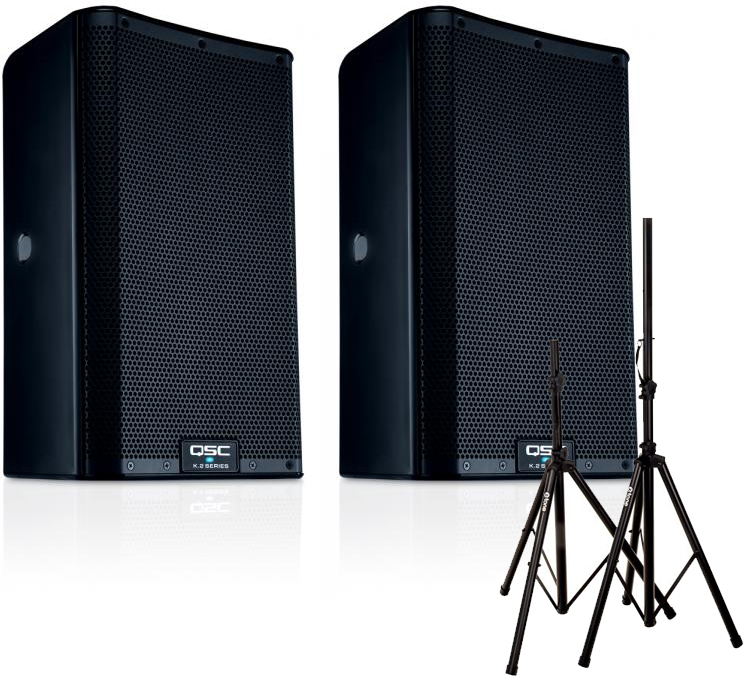Qsc K8.2 + Stand Xh6310 - Pack sonorización - Main picture