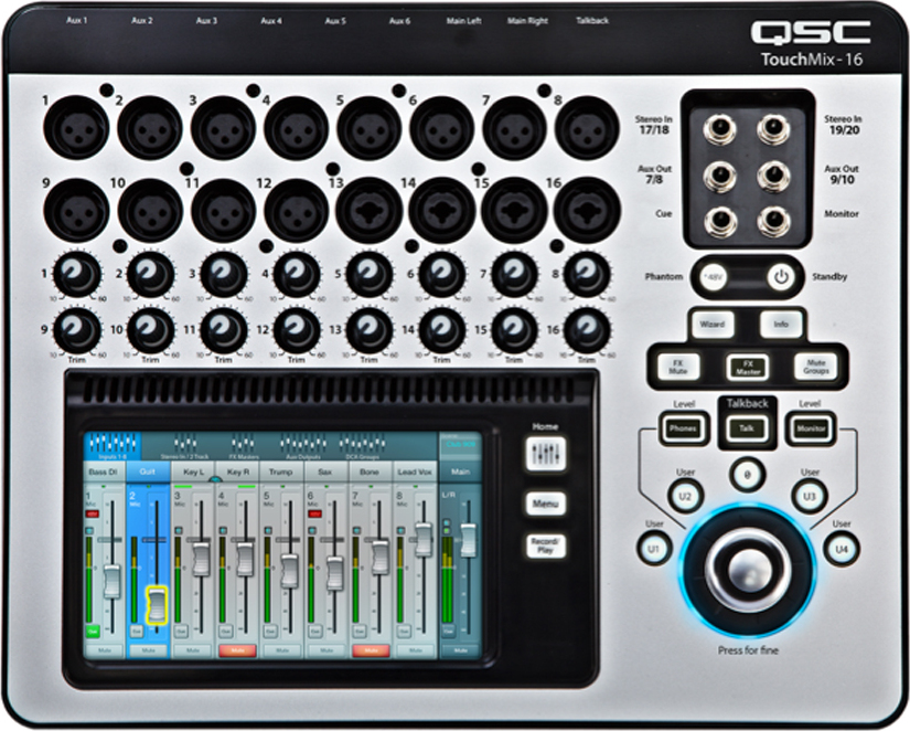 Qsc Touchmix 16 - Mesa de mezcla digital - Main picture