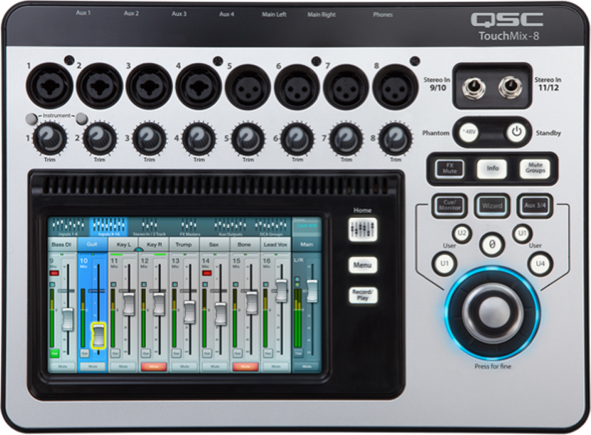 Qsc Touchmix 8 - Mesa de mezcla digital - Main picture