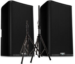 Pack sonorización Qsc Bundle K12.2 avec stands