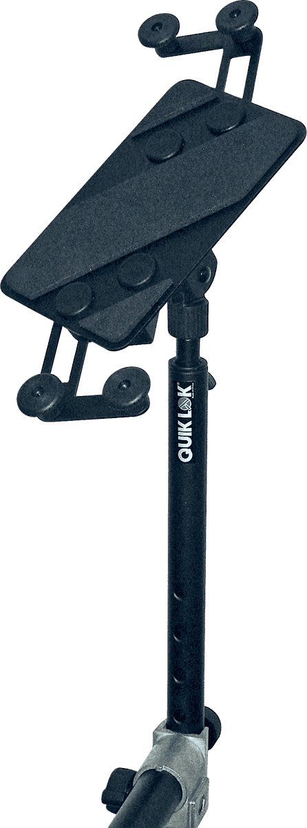 Quiklok Extension Support Tablette Pour Stand Clavier X - Noir - Soporte para smartphone y tablet - Main picture