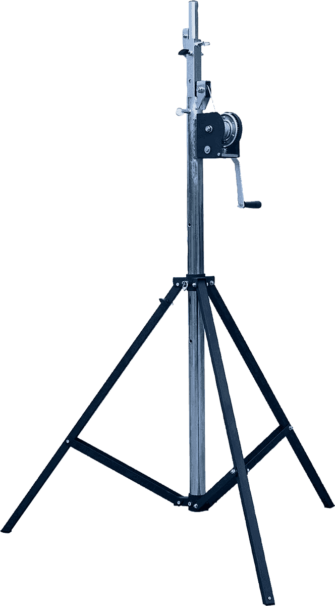 Quiklok Stand LumiÈre Avec Manivelle - Noir/chrome - Pie para luz - Main picture