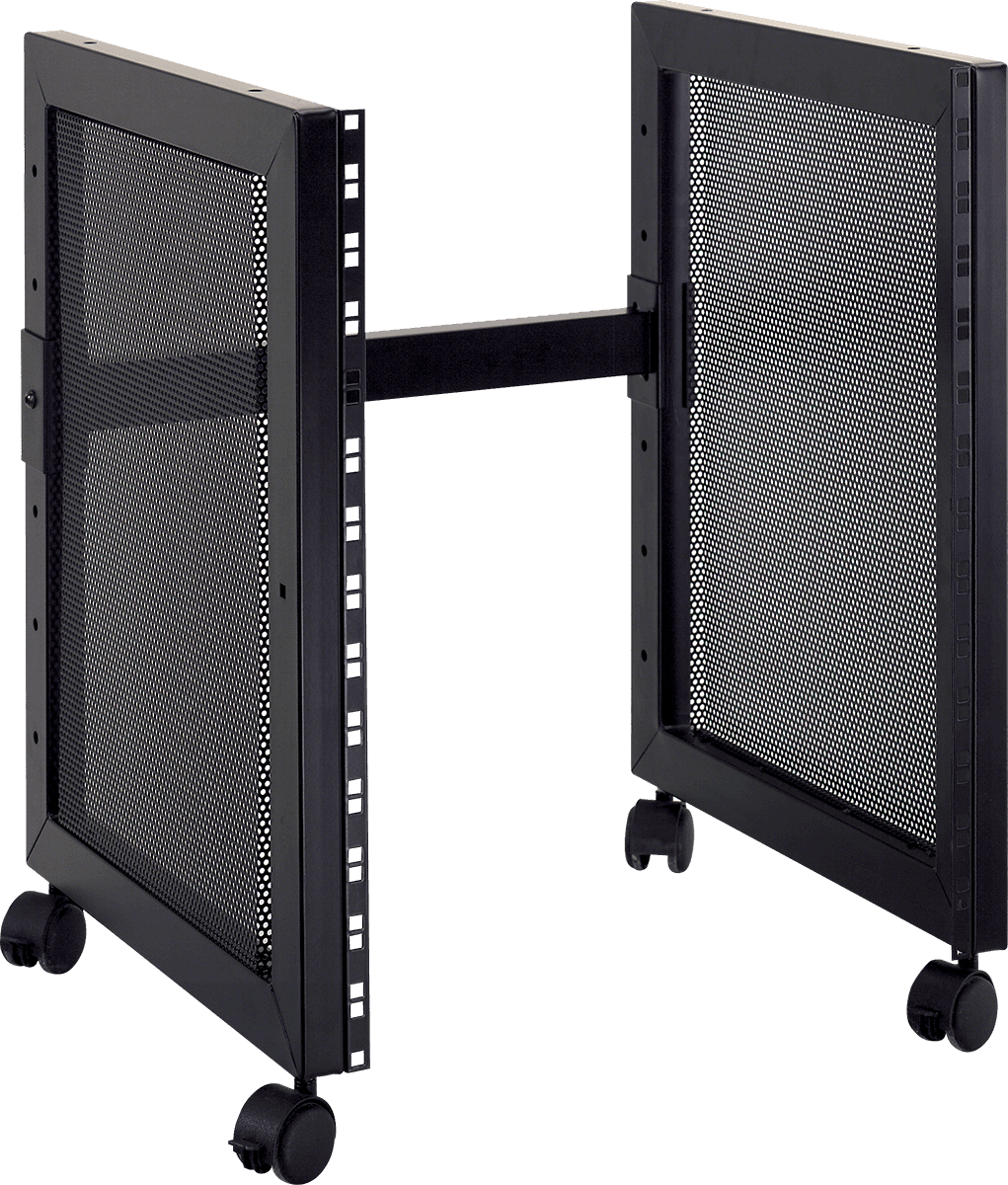 Quiklok Stand Rack 14u Avec Roulettes De Transport - Soportes para estudio - Main picture