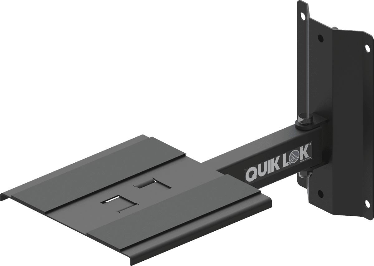 Quiklok Support Mural Pour Enceinte - Noir - Soportes para estudio - Main picture