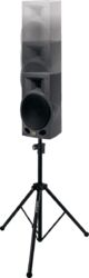 Pair of speaker stands with air cushion system