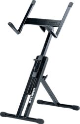 Soporte para amplificador Quiklok Adjustable 5-level amp stand - black
