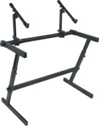 Soportes para teclados Quiklok Z wide keyboard stand - black