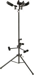 Triple universal guitar stand