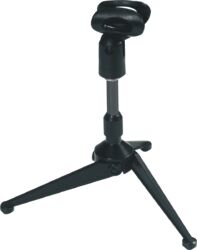 Soporte de micrófono Quiklok Portable desktop tripod