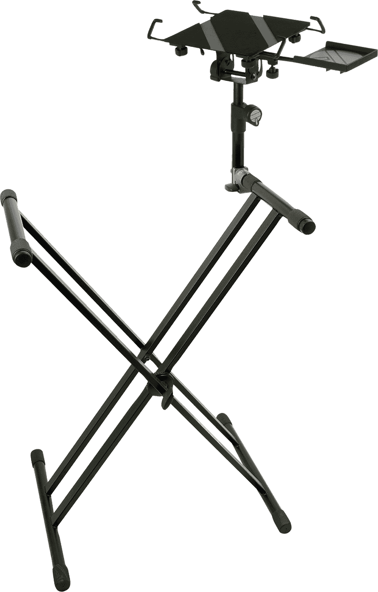 Quiklok Extension Support Ordinateur Pour Stand Clavier X - Noir - DJ Access - Variation 1