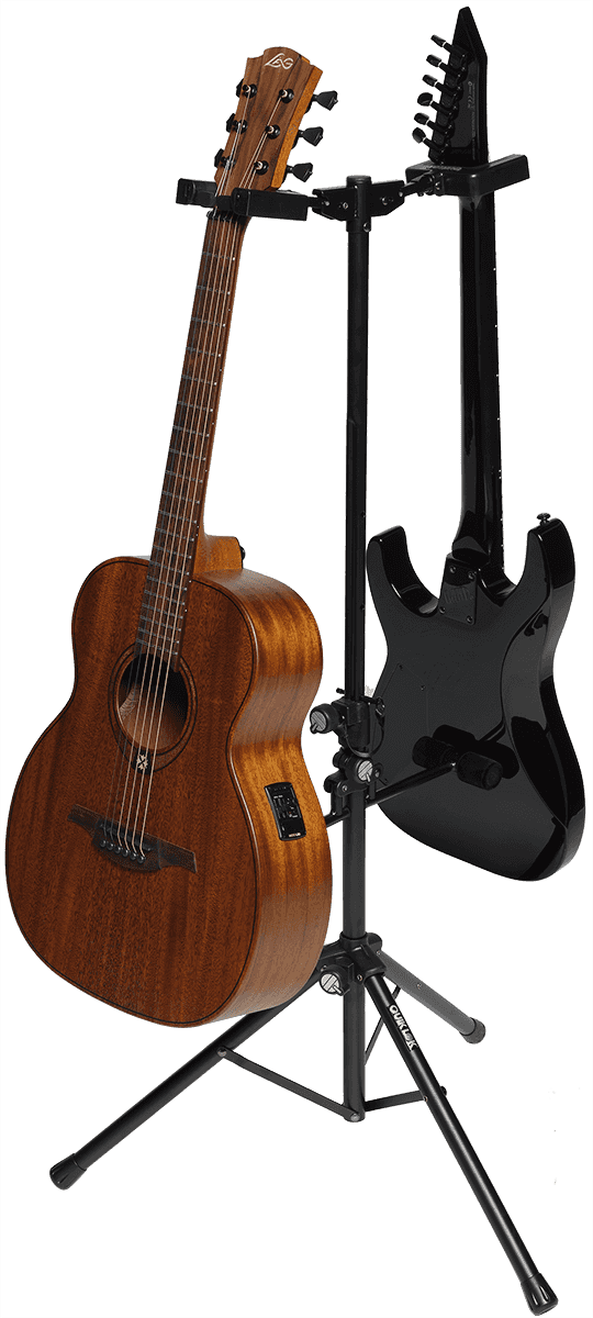 Quiklok Stand Guitare Universel Avec Système Autobloquant, Pliable - Noir - Soportes - Variation 1