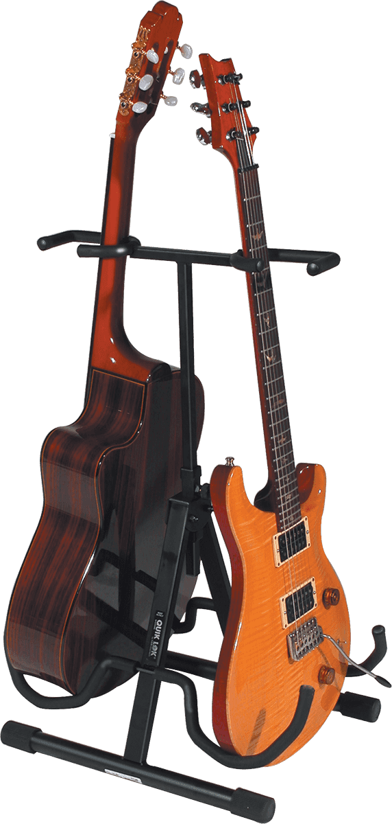 Quiklok Stand Guitare Universel Double - Noir - Soportes - Variation 1