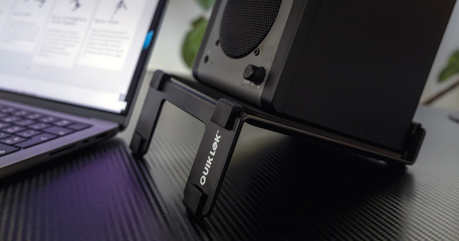 Quiklok Supports D'enceinte De Monitoring Pour Bureau (par Paire) - Soportes para estudio - Variation 5