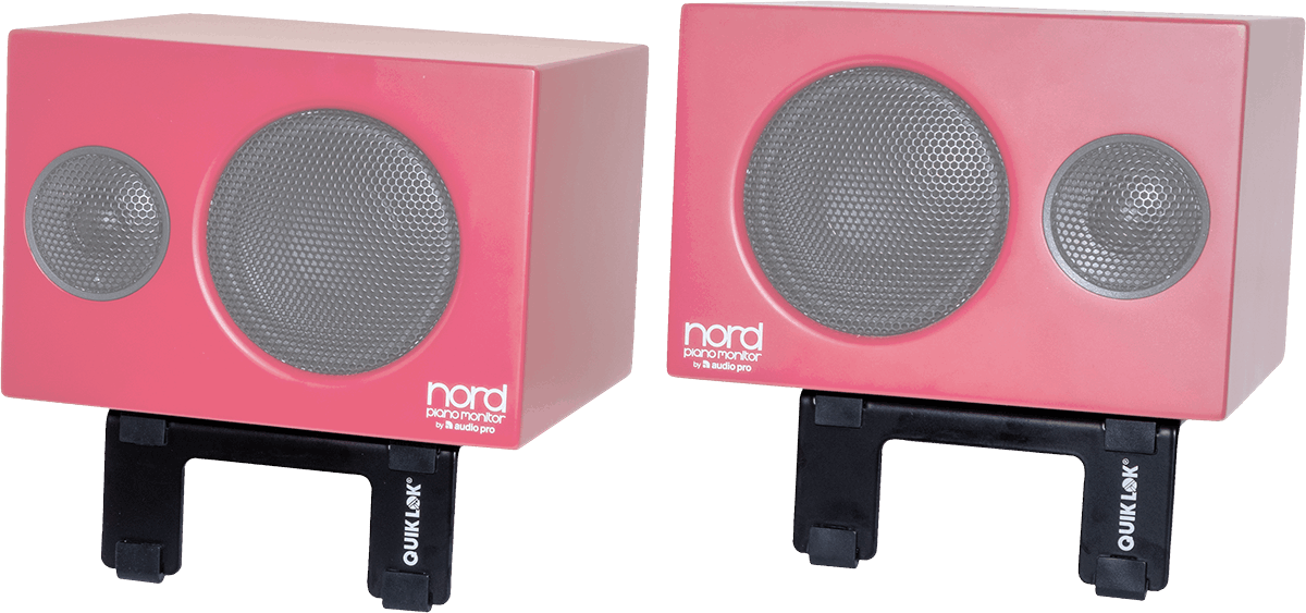 Quiklok Supports D'enceinte De Monitoring Pour Bureau (par Paire) - Soportes para estudio - Variation 6