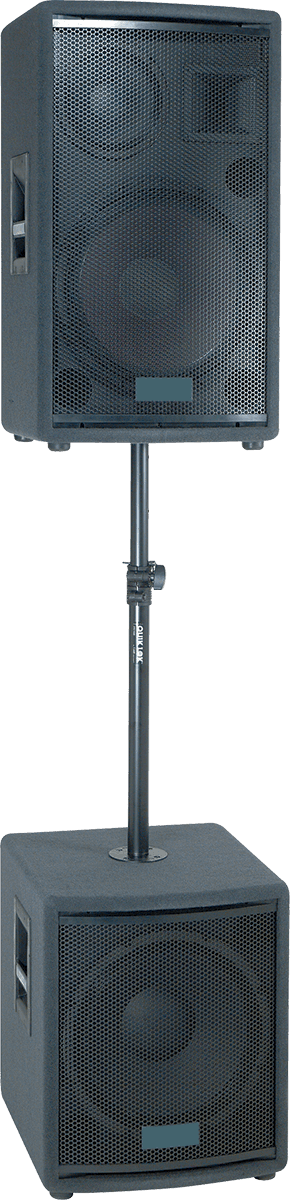 Quiklok Tube De Liaison Enceinte-subwoofer (73 - 112 Cm) - Soportes y pies para altavoz - Variation 1
