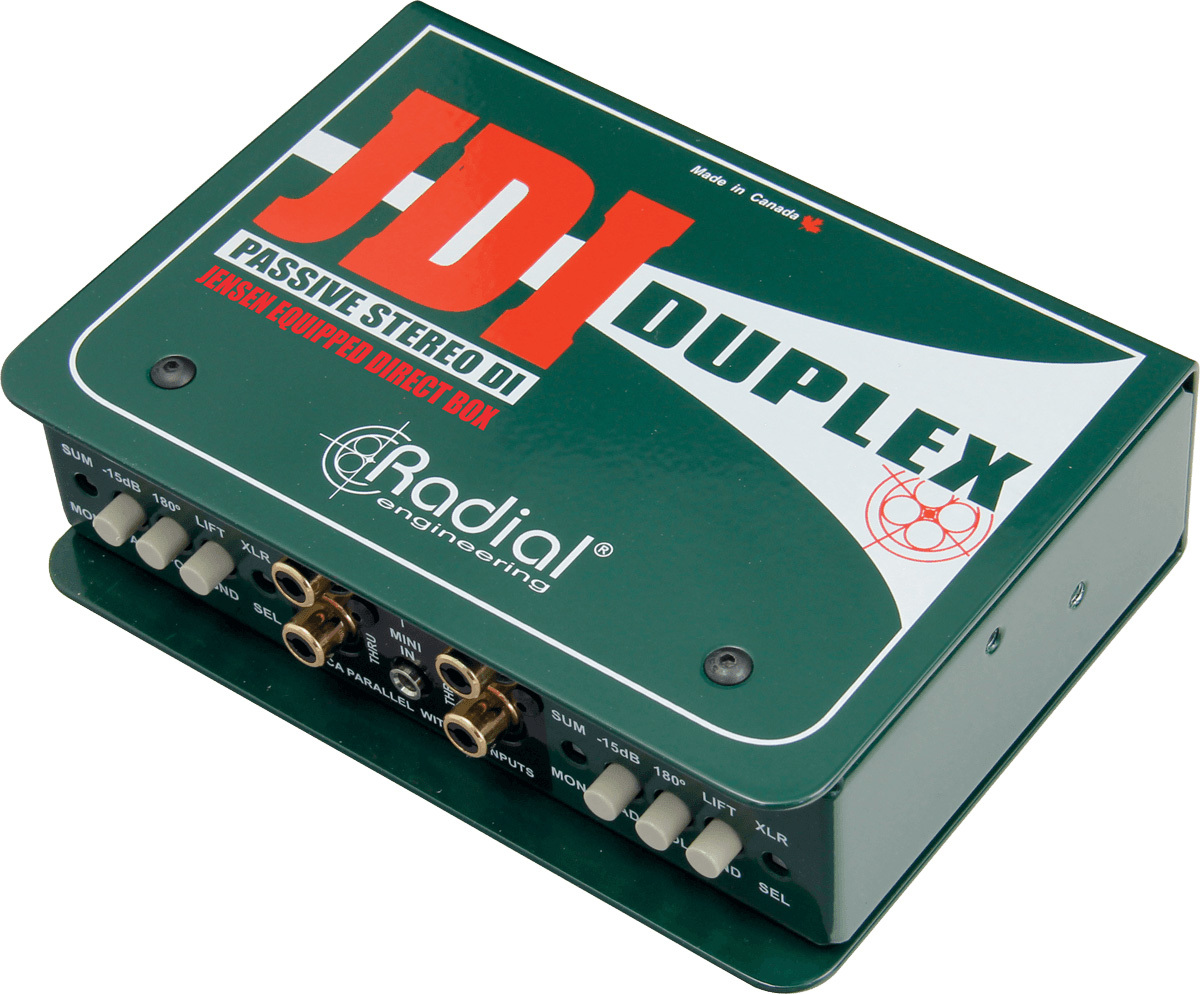 Radial Jdi Duplex Stereo Direct Box - Caja DI - Main picture
