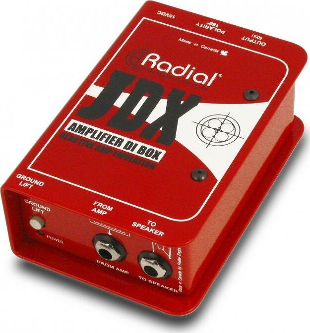 Radial Jdx Reactor Amplifier Di Direct Box - Caja DI - Main picture