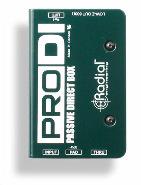 Radial Pro Di Passive Direct Box - Caja DI - Main picture