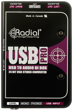 Radial Usb-pro - Caja DI - Main picture