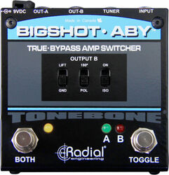 Pedalera de control Radial Tonebone BigShot ABY Amp Switcher V2