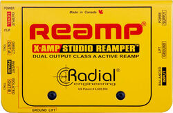 Caja di Radial X-Amp Active Re-Amplifier
