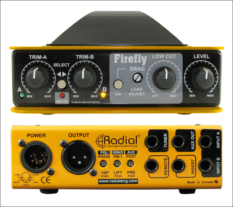 Radial Firefly Tube Direct Box - Caja DI - Variation 1