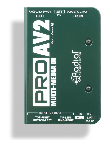 Radial Proav2 Multimedia Di - Caja DI - Variation 1