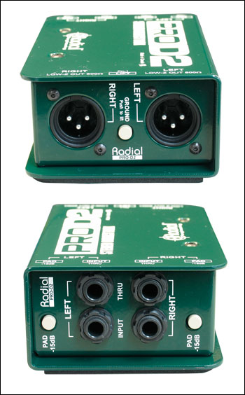 Radial Pro D2 Stereo Passive Direct Box - Caja DI - Variation 1