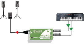 Radial Stagebug Sb-2 Passive - Caja DI - Variation 4